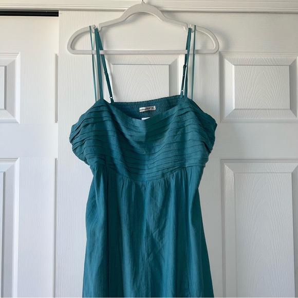 Abercrombie & Fitch Teal Maxi Dress - Picture 7 of 10